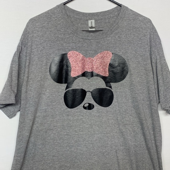 Minnie Mouse Bow Print T-shirt Size XL - Picture 2 of 7